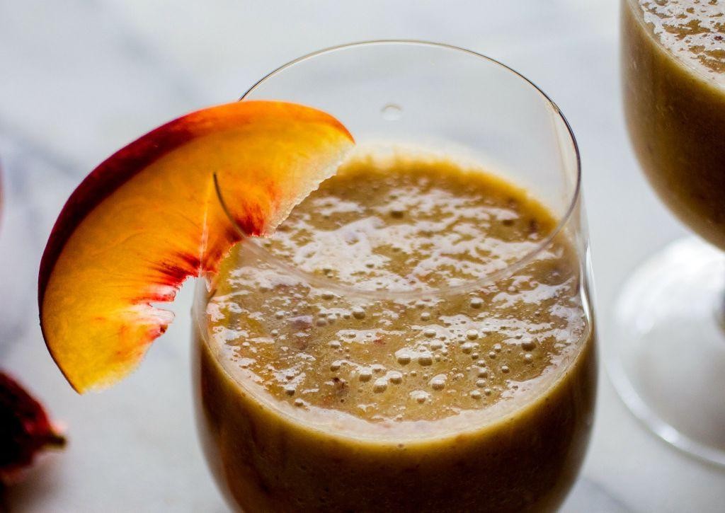 Peach Almond Anti Inflammatory Smoothie