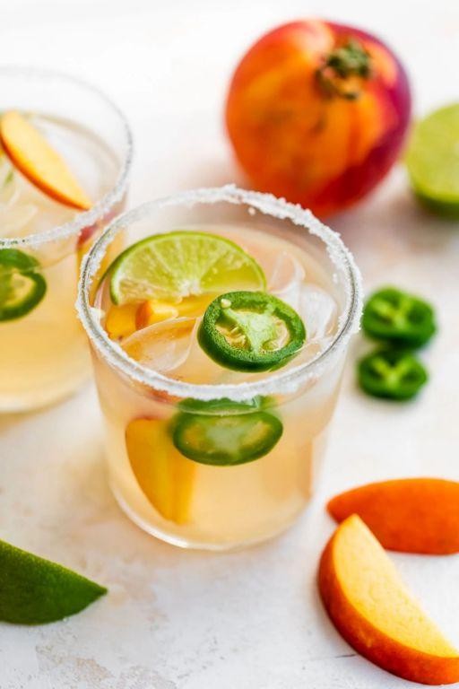 Peach Jalapeño Margarita