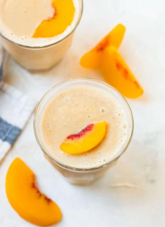 Peach and Yogurt Fat Loss Smoothie