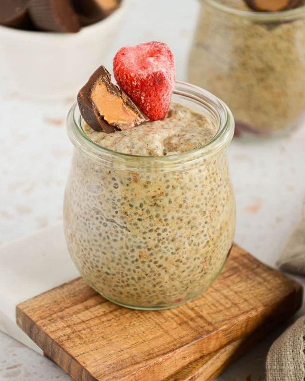 Peanut Butter Chia Seed Pudding