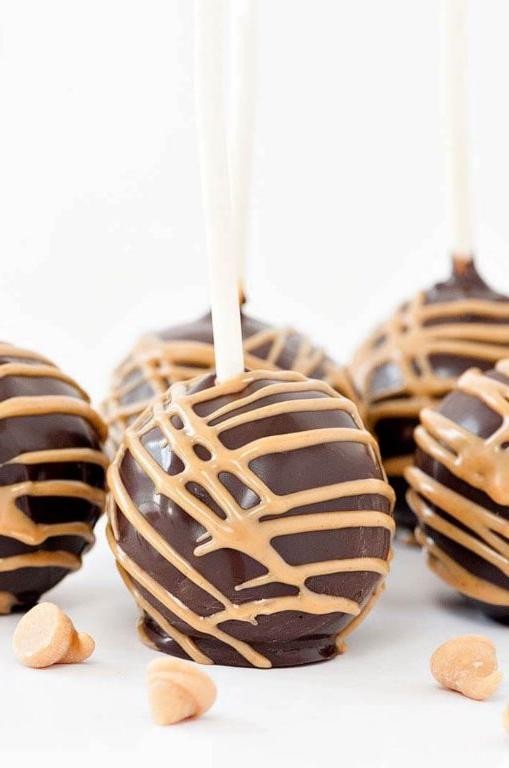 Peanut Butter Chocolate Cake Pops