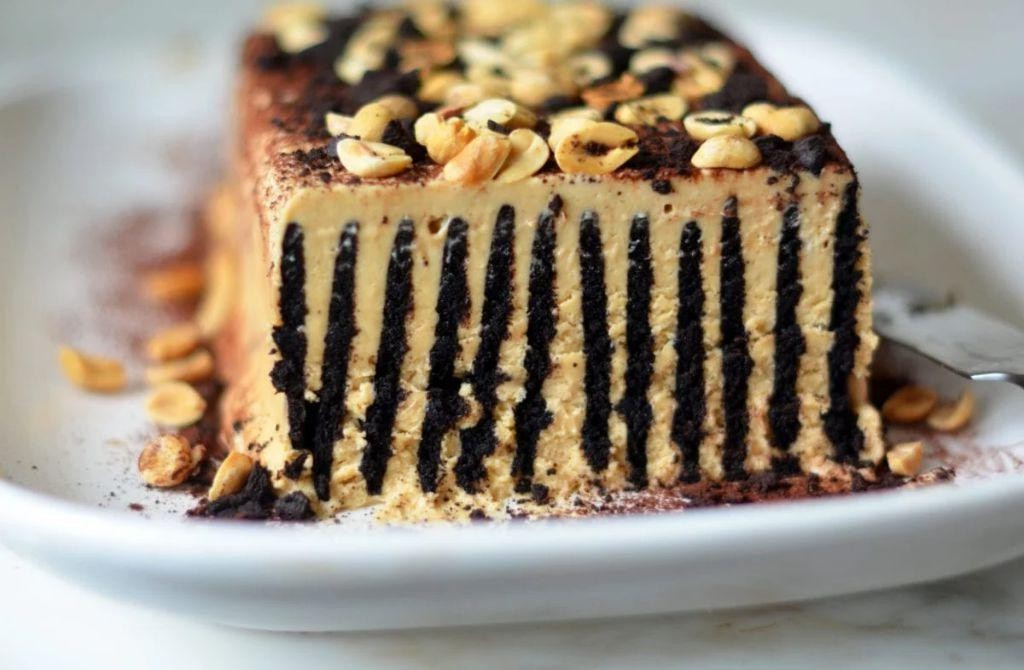 Peanut Butter Chocolate Icebox Cake