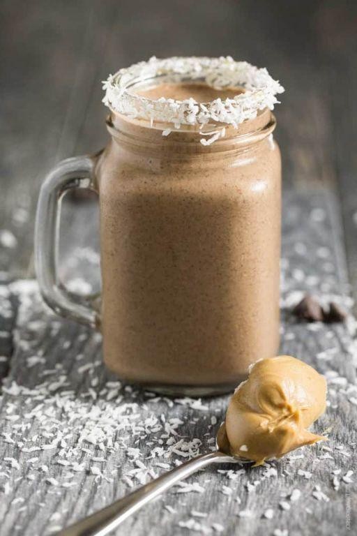 Peanut Butter Coconut Smoothie