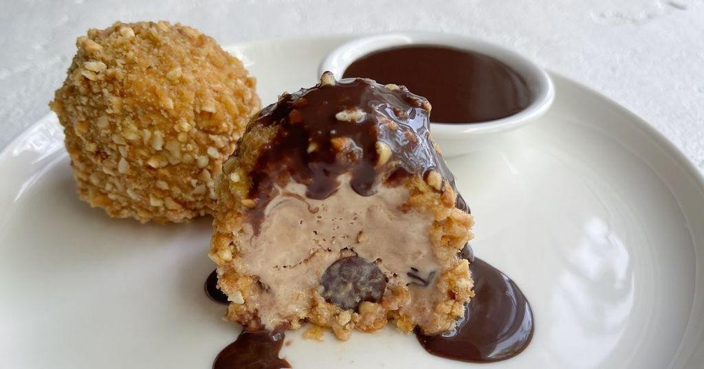 Peanut Butter Cup Fried Ice Cream