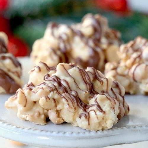 Peanut Butter Cup No Bake Clusters