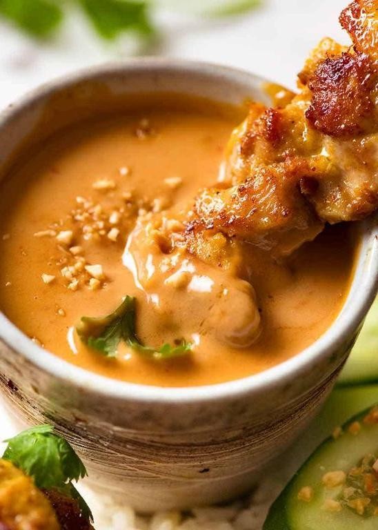 Peanut Satay Chicken Dipping Sauce