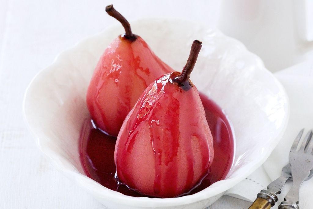 Pear and Raspberry Compote