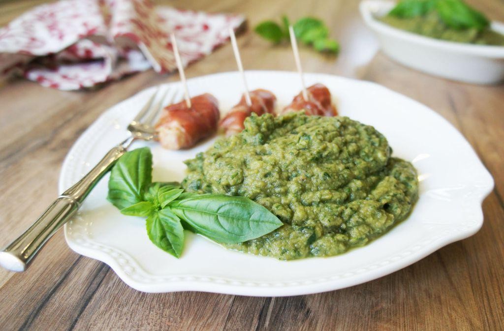 Pesto Mashed Cauliflower