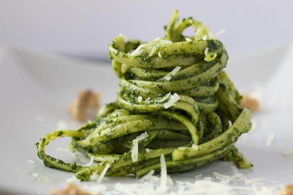Pesto Pasta Factor Dish