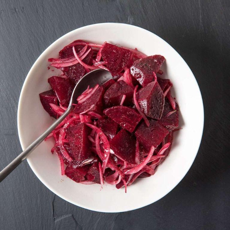 Pickled Beet and Red Onion Salad