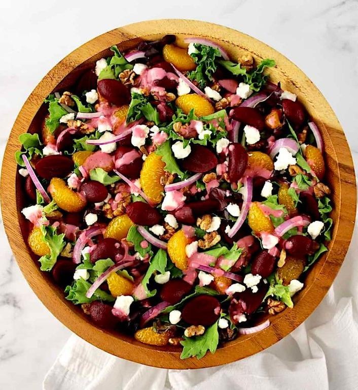 Pickled Beet and Walnut Salad
