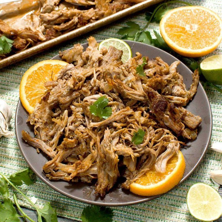 Picnic Shoulder Carnitas with Citrus Marinade