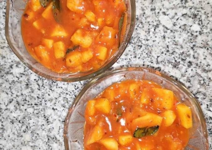 Pineapple Achaar with Cumin