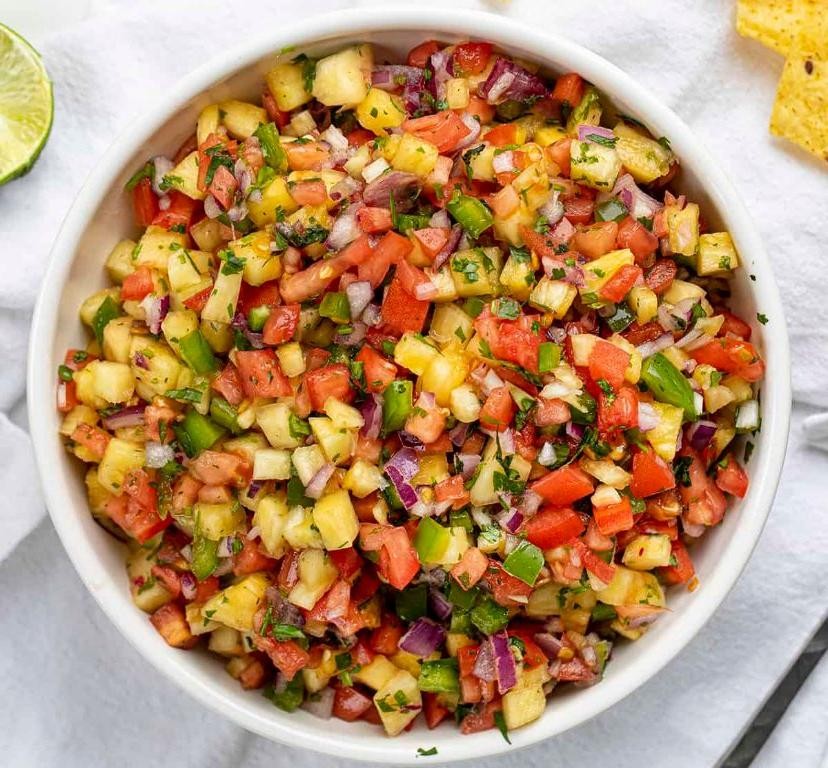 Pineapple Canned Tomato Salsa