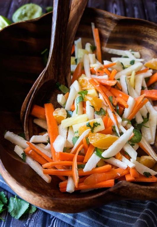 Pineapple Jicama Slaw