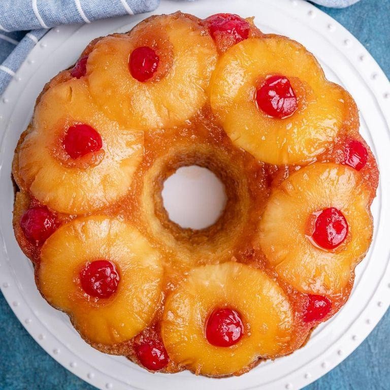 Pineapple Upside-Down Bundt Cake