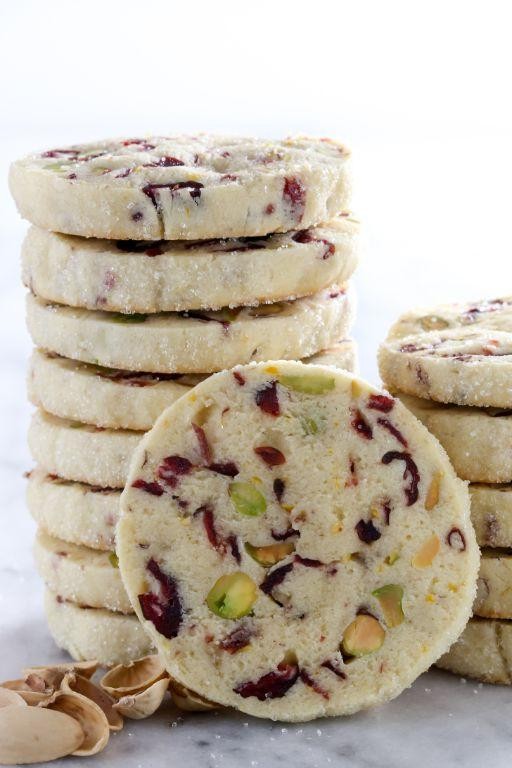 Pistachio Cranberry Cookies