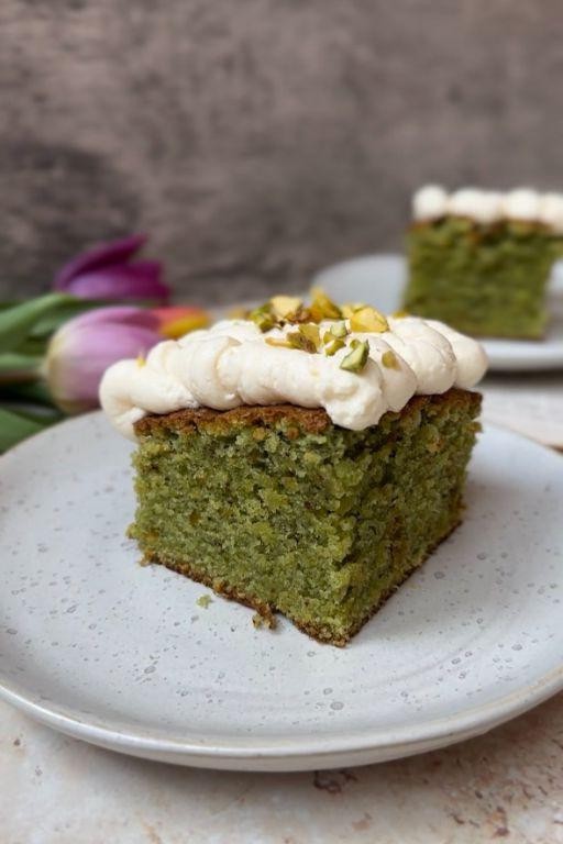 Pistachio Mascarpone Cake