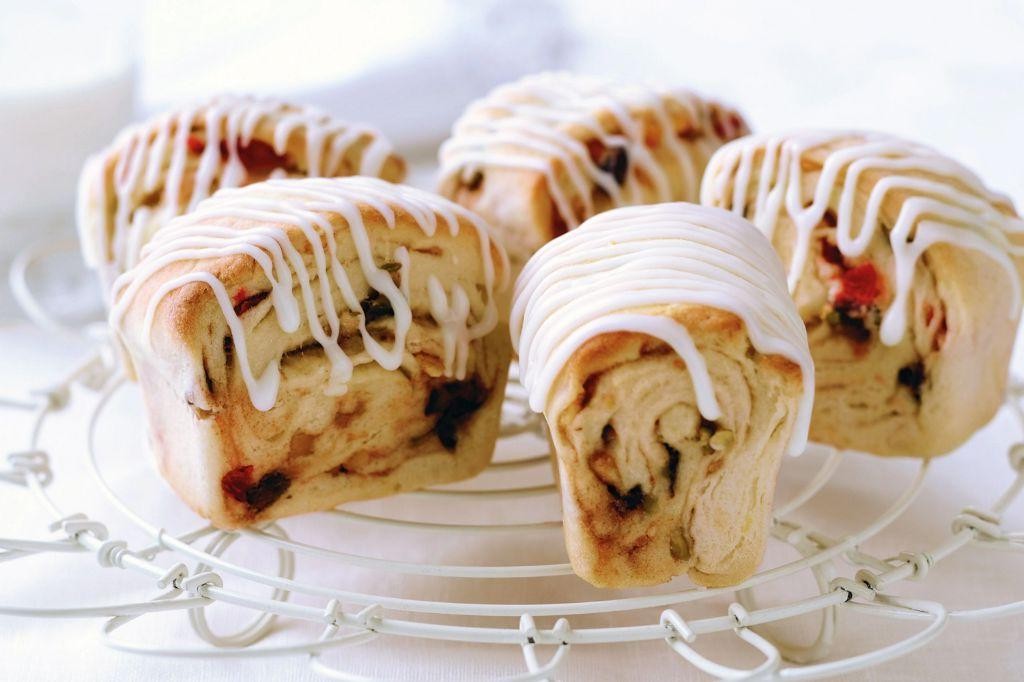 Pistachio and Cherry Stollen