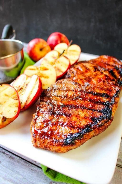 Poison Apple Pork Chops