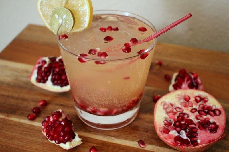 Pomegranate Vanilla Water Kefir