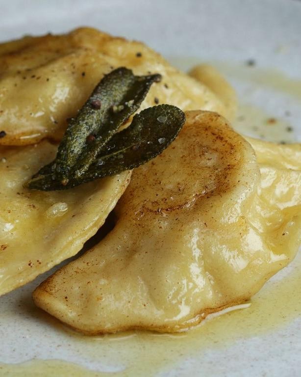 Potato Pierogi with Brown Butter Sage