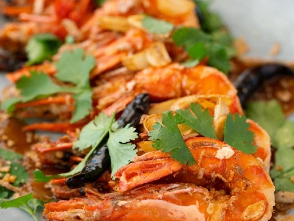 Prawns in Tamarind Sauce
