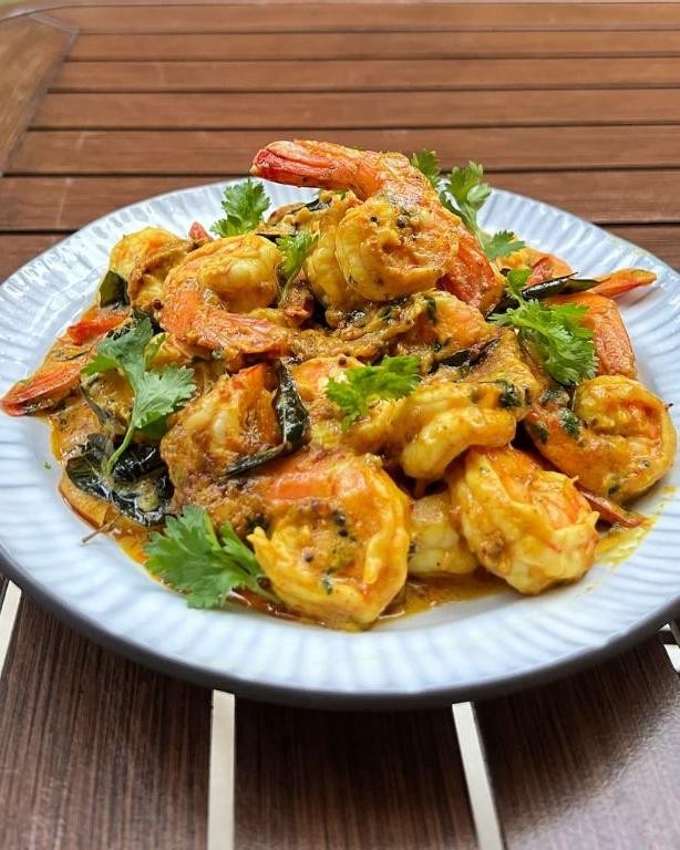Prawns with Mustard Seeds