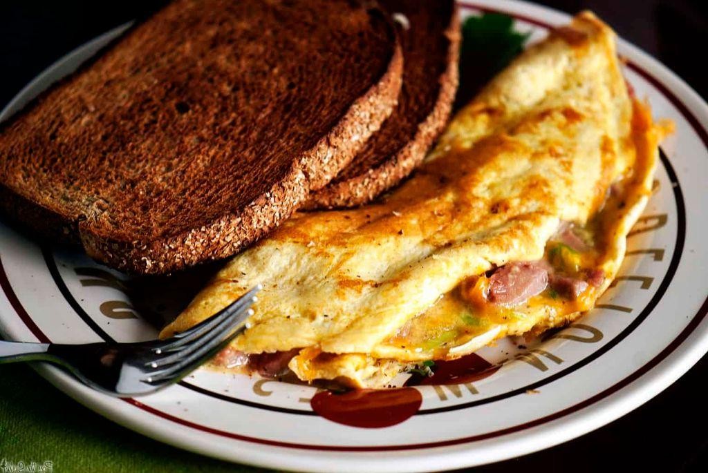 Prime Rib and Cheddar Omelette