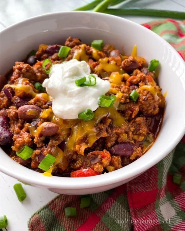 Protein-Packed Beef Chili with Black Beans