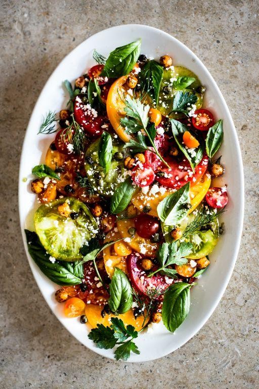 Provencal Tomato and Herb Salad