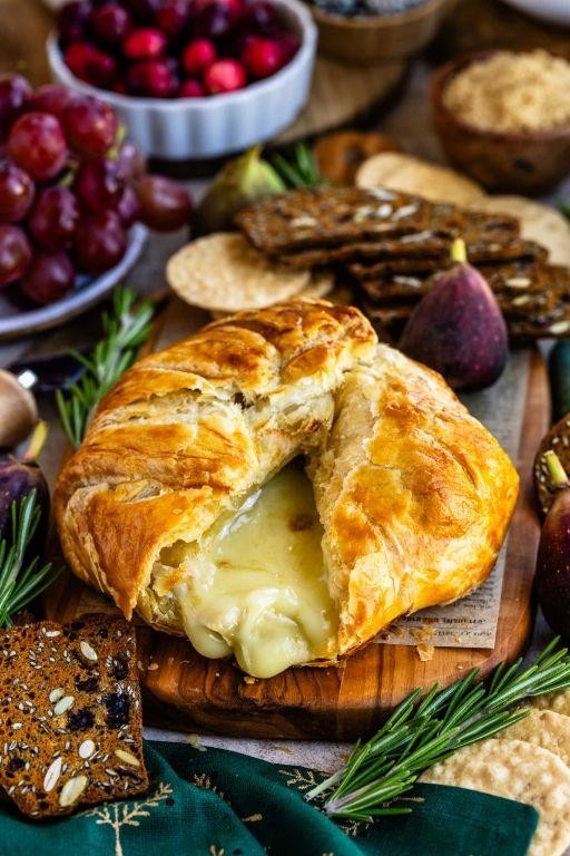 Puff Pastry Wrapped Brie