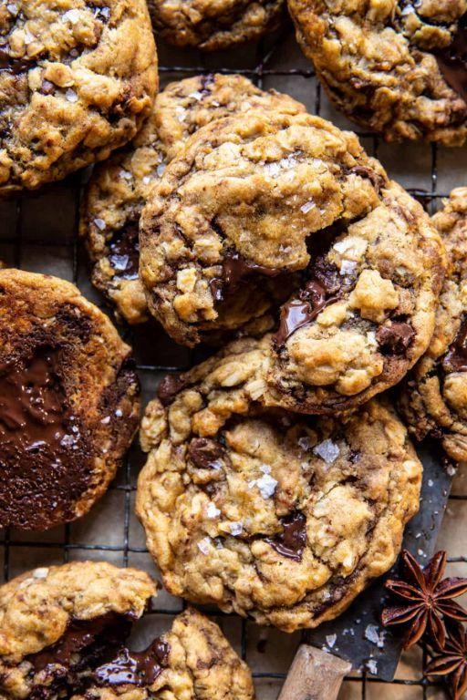 Pumpkin Oatmeal Cookies with Chocolate Chips