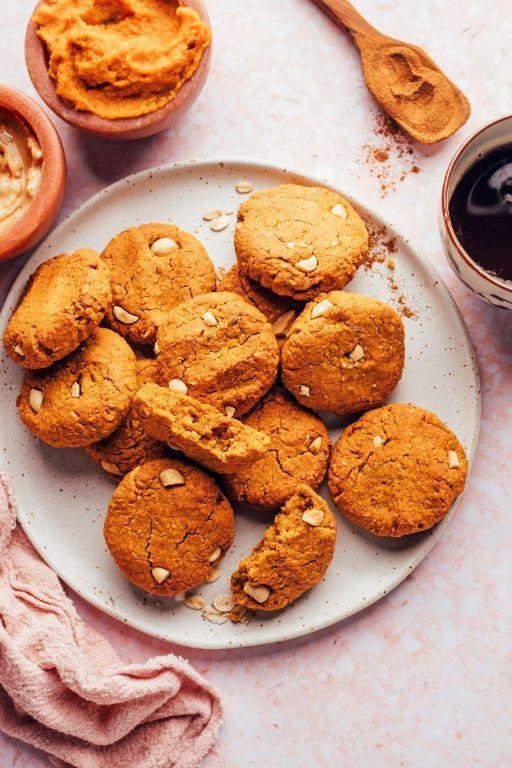 Pumpkin Peanut Butter Cookies
