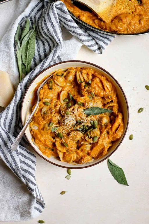 Pumpkin Sage Pasta Sauce
