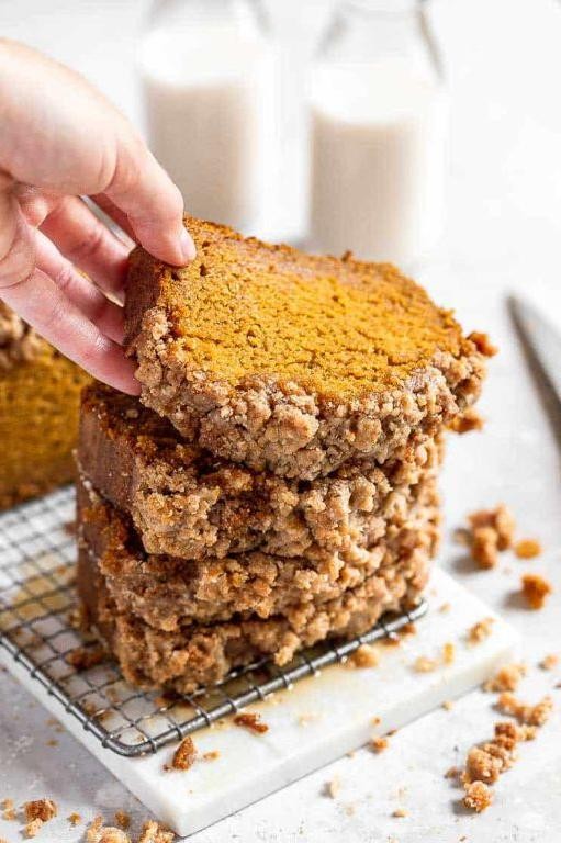 Pumpkin Spice Bread with Maple Glaze