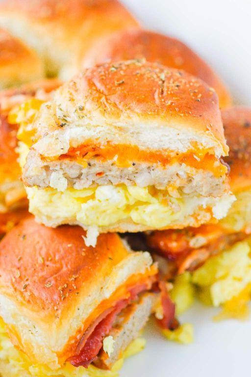 Pumpkin Spice Breakfast Sliders