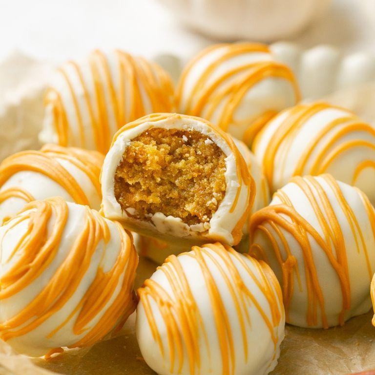 Pumpkin Spice Cake Pops