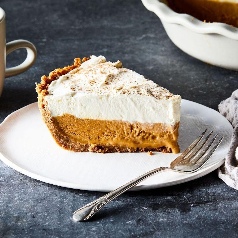 Pumpkin Spice Cream Pie