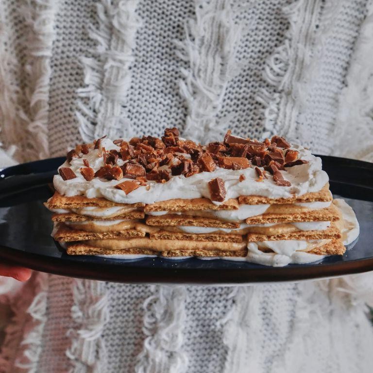 Pumpkin Spice Icebox Cake