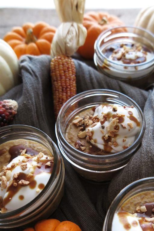 Pumpkin Spice Tapioca Pearl Pudding