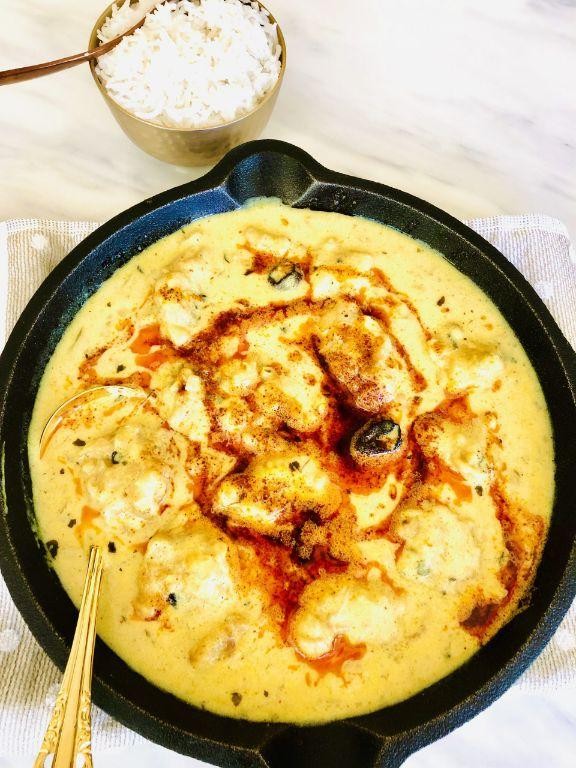 Punjabi Kadhi Indian Tacos
