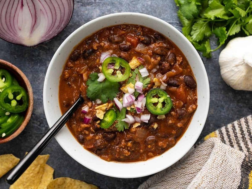 Quick Black Bean Chili