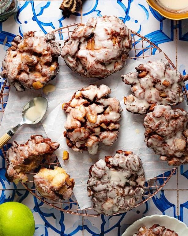 Quick Discard Apple Fritters