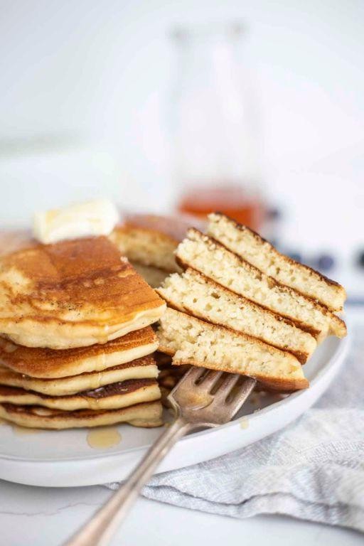 Quick Discard Sourdough Pancakes