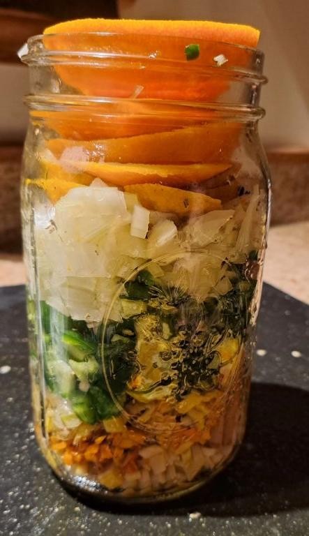 Quick Fermented Fire Cider
