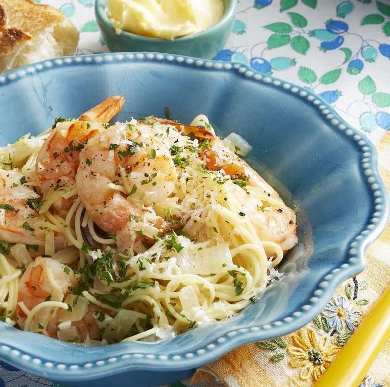 Quick Semi-Homemade Shrimp Scampi