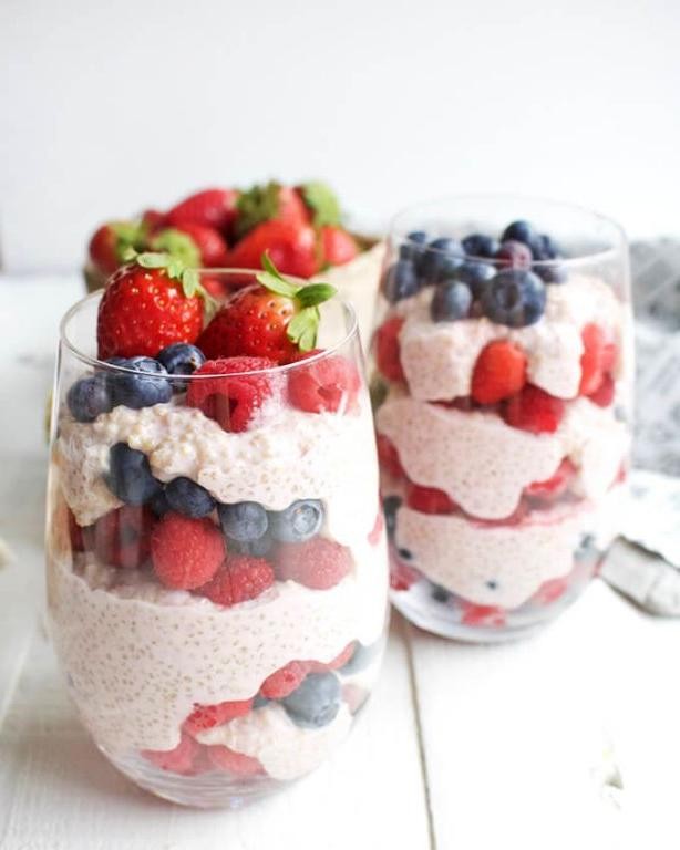 Quinoa Berry Parfait
