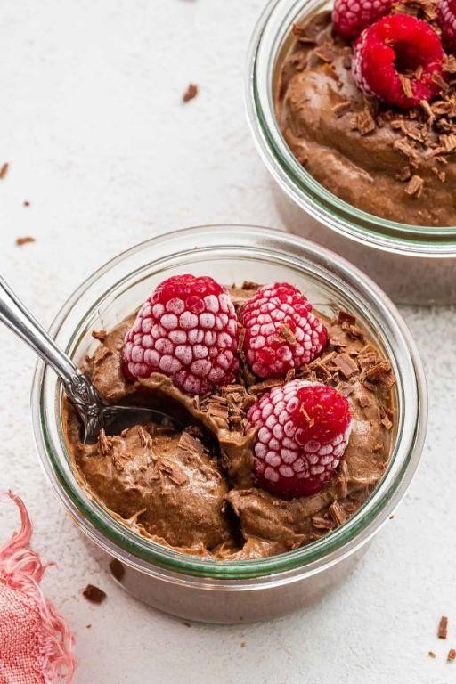 Quinoa Chocolate Avocado Mousse