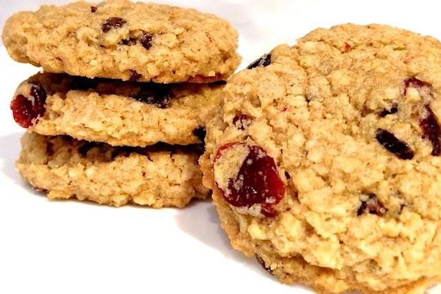 Quinoa Flour Cookies with Cranberries